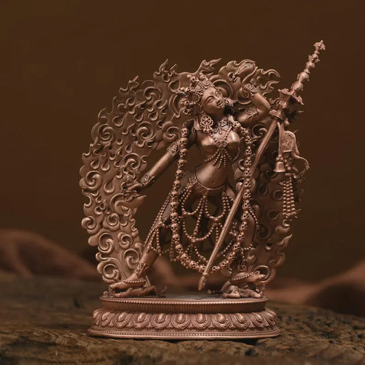Bronze Dakini Buddha Statue: Home Decor Sculpture