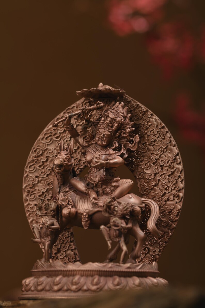 Bronze Buddha Statue (Auspicious Heavenly Mother),Home decoration, Buddha sculpture, anniversary, gift, Christmas