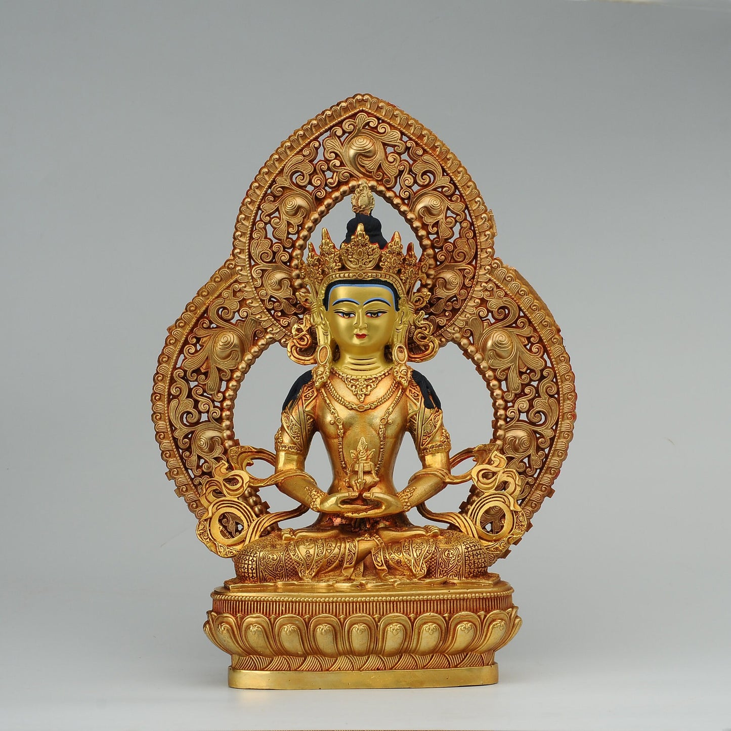 Amitayus Buddha Statue: Bronze Longevity Buddha, Blessing Ceremony