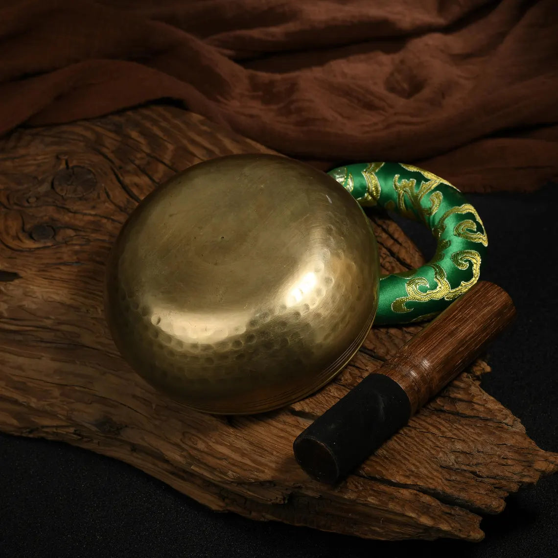 Nepal copper singing bowl, sound therapy, yoga, meditation, Buddhist singing bowl, stress relief, music performance, relaxation，Singing Bowl