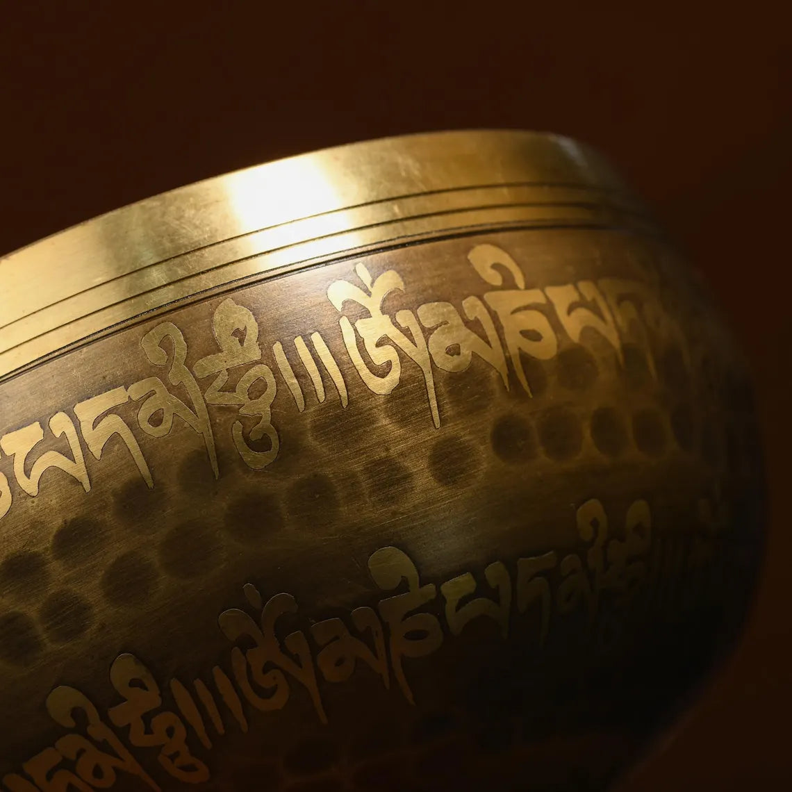 Nepal copper singing bowl, sound therapy, yoga, meditation, Buddhist singing bowl, stress relief, music performance, relaxation，Singing Bowl
