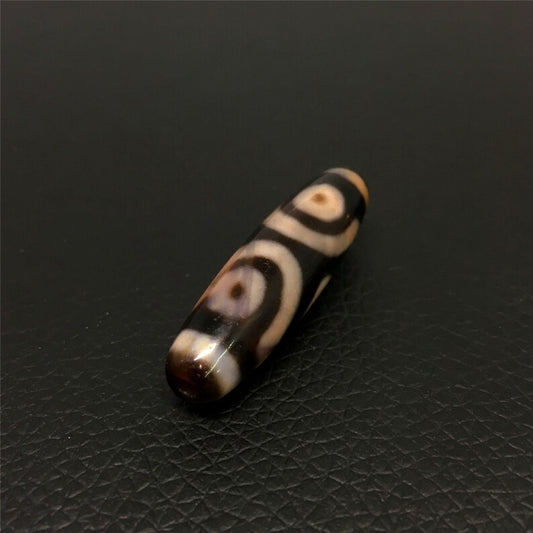 Tibet / Himalayas - Vintage Agate 3 Eyes Dzi Beads - Amulets, Rosary, Unique Gifts
