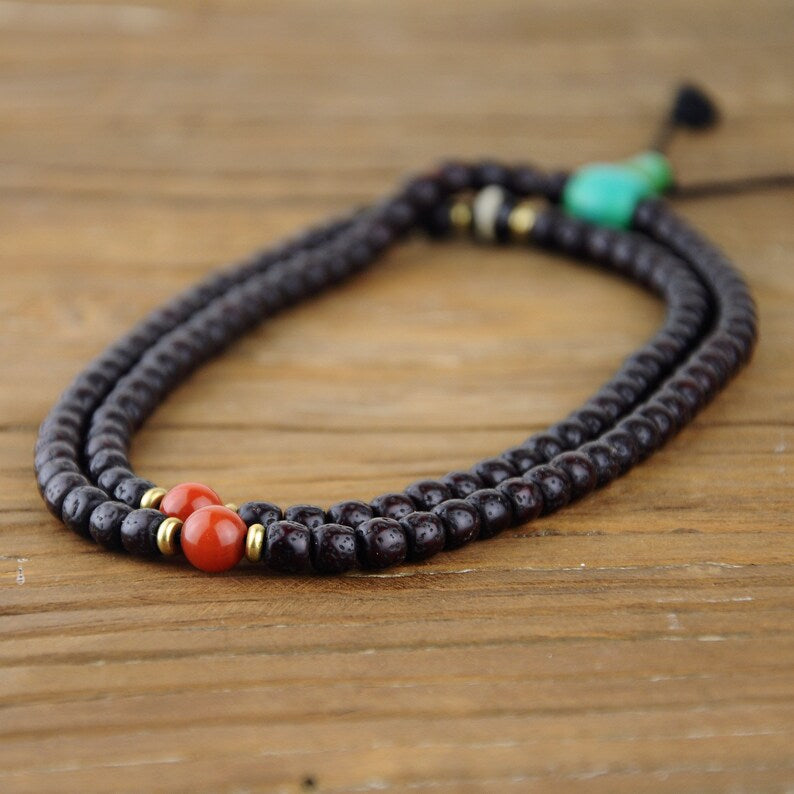 Tibetan and Nepalese vintage beads, 108 bracelets, Xingyue Bodhi bracelets, necklaces,religious prayer beads,prayer beads, ritual beads