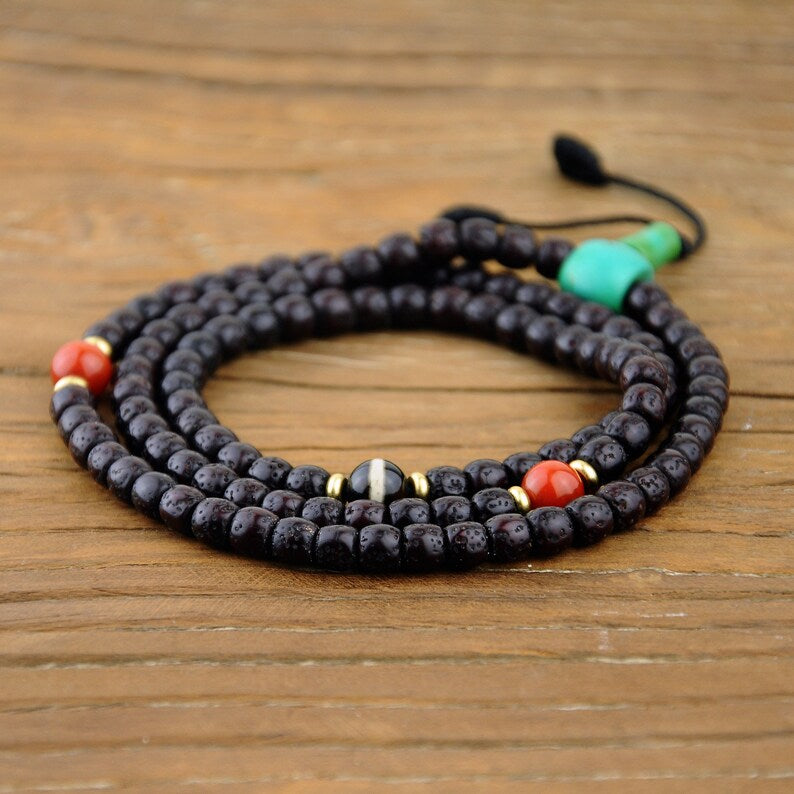 Tibetan and Nepalese vintage beads, 108 bracelets, Xingyue Bodhi bracelets, necklaces,religious prayer beads,prayer beads, ritual beads