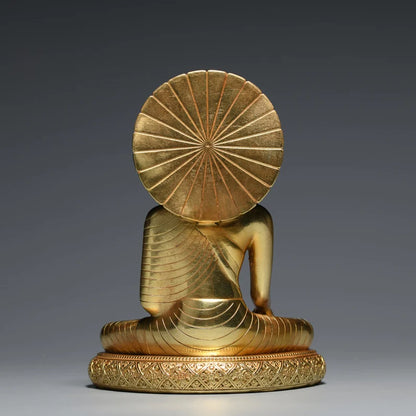 Tibetan Bronze Buddha Statue: Gautama Sculpture, Home Decor