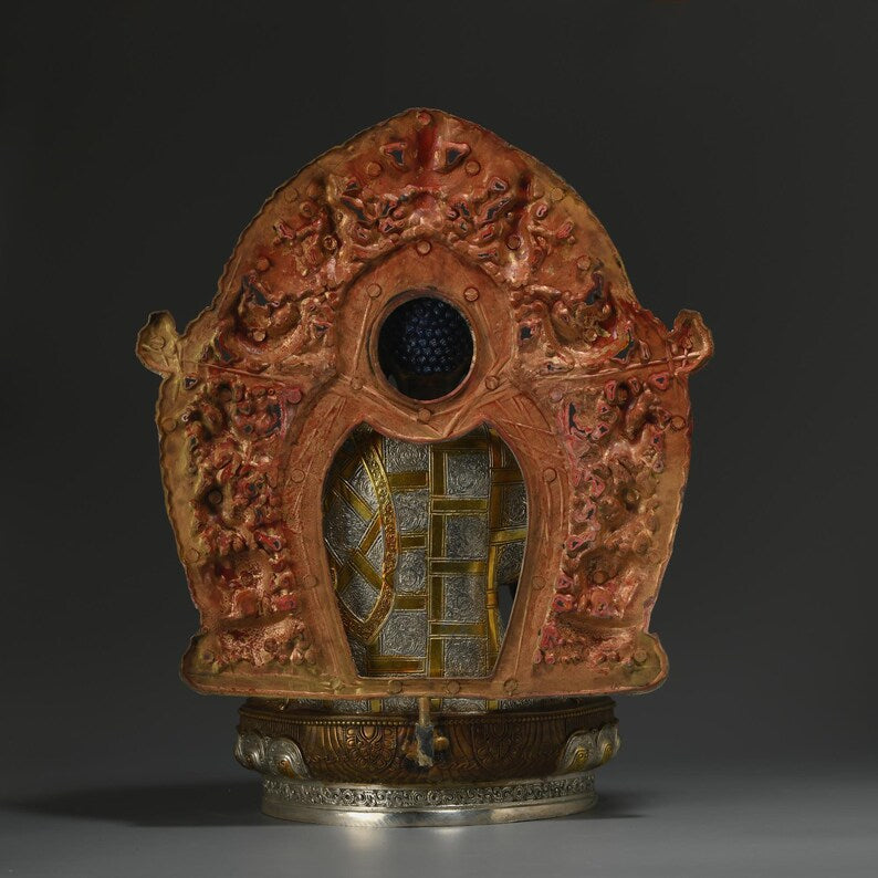 Tibetan Bronze Buddha Statue: Gautama Sculpture, Home Decor