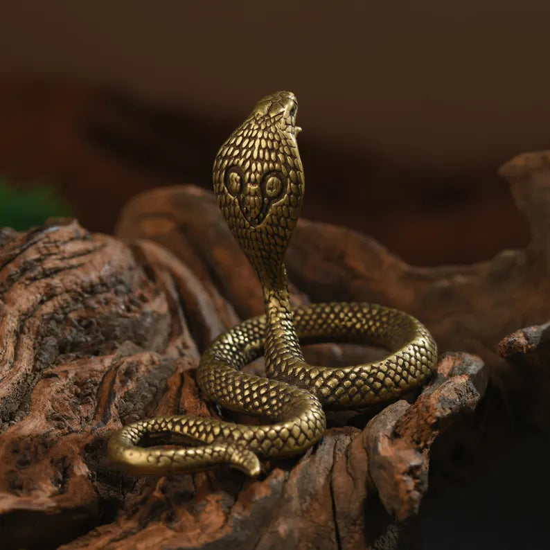 Cobra sculpture, snake, sculpture, animal sculpture, bronze snake, cobra, sculpture