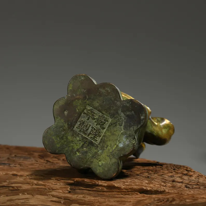 Asian Art, Antique Sculpture, Bronze Rabbit, Decorative Statue,Insect Sculpture, Animal Sculpture,