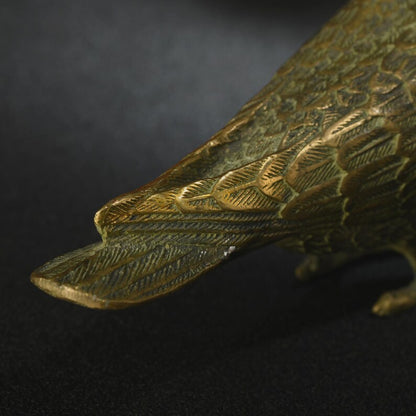Asian Art Bronze-Dove,Antique Sculpture,Bronze Bird,Decorative Statue,Animal Sculpture,Japanese Art,Gift,Decorative Art,Garden Ornament