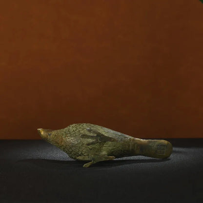 Asian Art Bronze-Dove,Antique Sculpture,Bronze Bird,Decorative Statue,Animal Sculpture,Japanese Art,Gift,Decorative Art,Garden Ornament