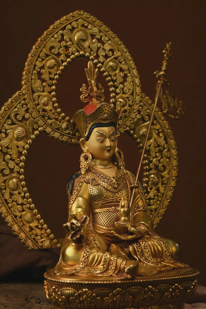 Big Buddha statue Tibetan/Nepal Buddha statues, bronze Buddha statues (Padmasambhava), blessing ceremonies.