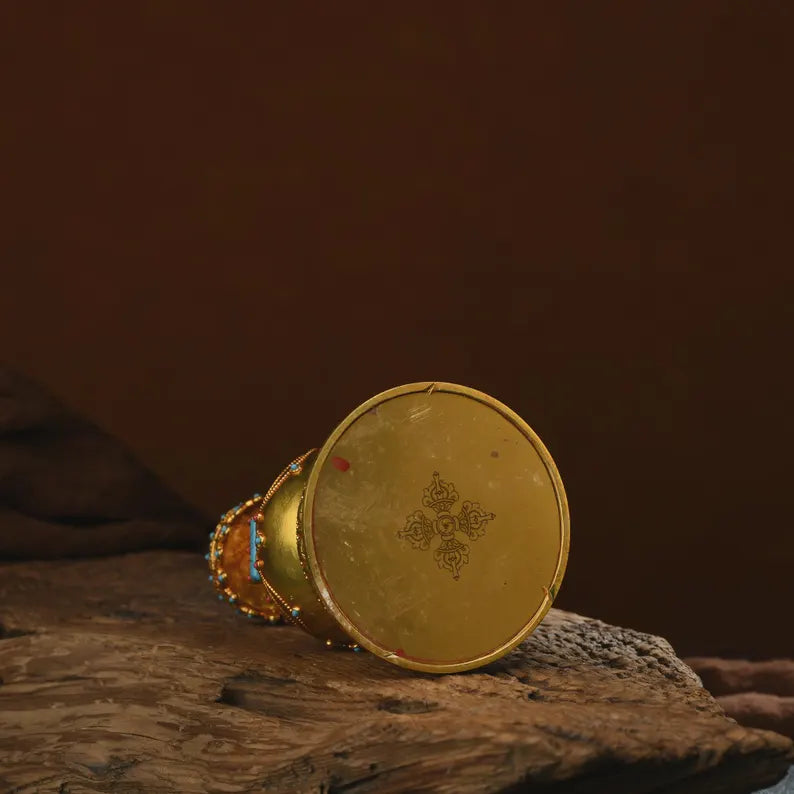 Bronze Gadam Stupa: Tibetan Bodhi Relic Pagoda