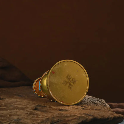 Bronze Gadam Stupa: Tibetan Bodhi Relic Pagoda