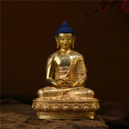 Amitabha，Tibetan/Nepalese bronze Buddha statue，Home decoration, Buddha sculpture, anniversary, gift, Christmas