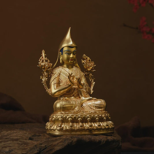 Bronze Buddha Statue (Auspicious Heavenly Mother)，Home decoration, Buddha sculpture, anniversary, gift, Christmas