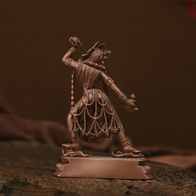 Bronze Dakini Buddha Statue: Home Decor Sculpture