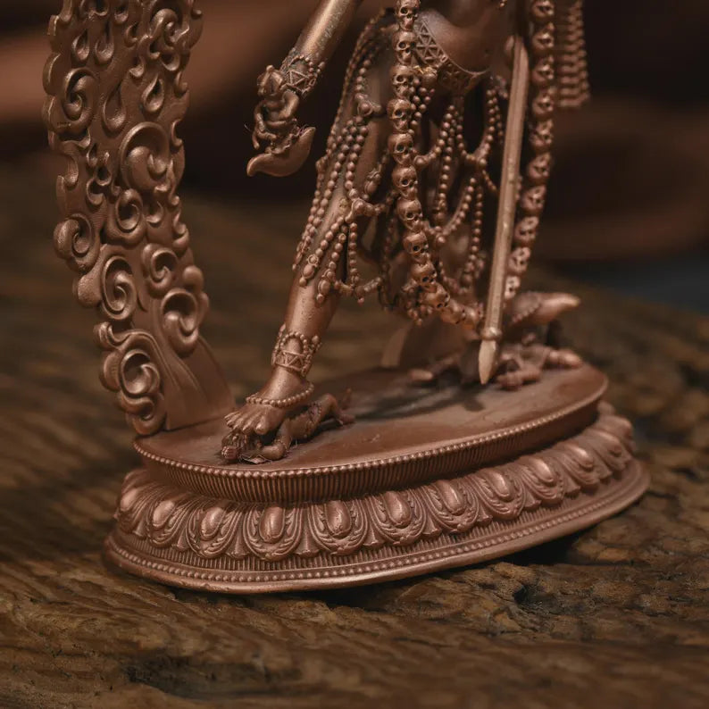 Bronze Dakini Buddha Statue: Home Decor Sculpture