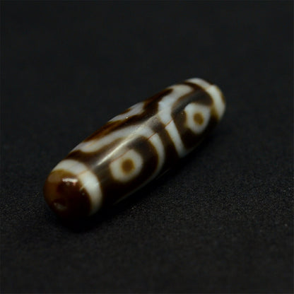 6 eyes dzi beads-Tibet/Himalayan Agate Dzi,Rosary,beads,agate beads,rosary beads amulet,nepal,blessing beads,bead necklace,Christmas