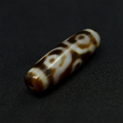 6 eyes dzi beads-Tibet/Himalayan Agate Dzi,Rosary,beads,agate beads,rosary beads amulet,nepal,blessing beads,bead necklace,Christmas