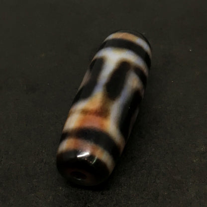 2 eyes dzi beads-Tibet/Himalayan Agate Dzi,Rosary,Tibet Dzi,beads,agate beads,rosary beads amulet,nepal,blessing beads,Gift,bead necklace