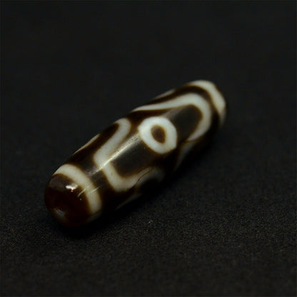 6 eyes dzi beads-Tibet/Himalayan Agate Dzi,Rosary,beads,agate beads,rosary beads amulet,nepal,blessing beads,bead necklace,Christmas