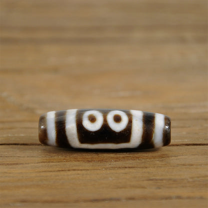 5 eyes dzi beads-Tibet/Himalayan Agate Dzi,Rosary,Tibet Dzi,beads,agate beads,rosary beads amulet,nepal,blessing beads,Gift,bead necklace