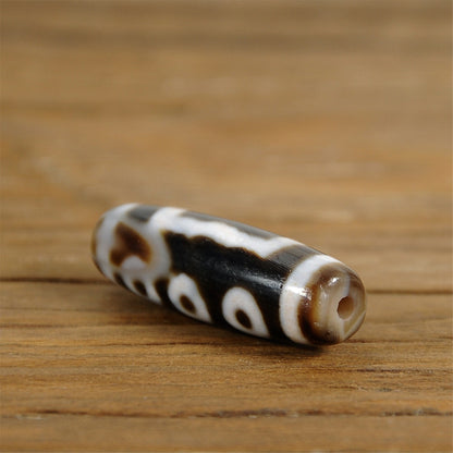 5 eyes dzi beads-Tibet/Himalayan Agate Dzi,Rosary,Tibet Dzi,beads,agate beads,rosary beads amulet,nepal,blessing beads,Gift,bead necklace