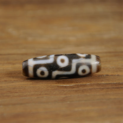 9 eyes dzi beads-Tibet/Himalayan Agate Dzi,Rosary,Tibet Dzi,beads,agate beads,rosary beads amulet,nepal,blessing beads,Gift,bead necklace