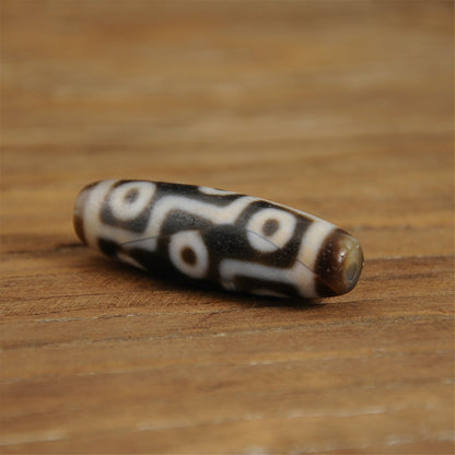 9 eyes dzi beads-Tibet/Himalayan Agate Dzi,Rosary,Tibet Dzi,beads,agate beads,rosary beads amulet,nepal,blessing beads,Gift,bead necklace