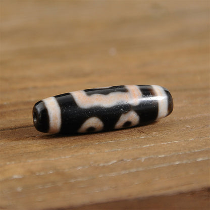 3 eyes dzi beads-Tibet/Himalayan Agate Dzi,Rosary,Tibet Dzi,beads,agate beads,rosary beads amulet,nepal,blessing beads,Gift,bead necklace