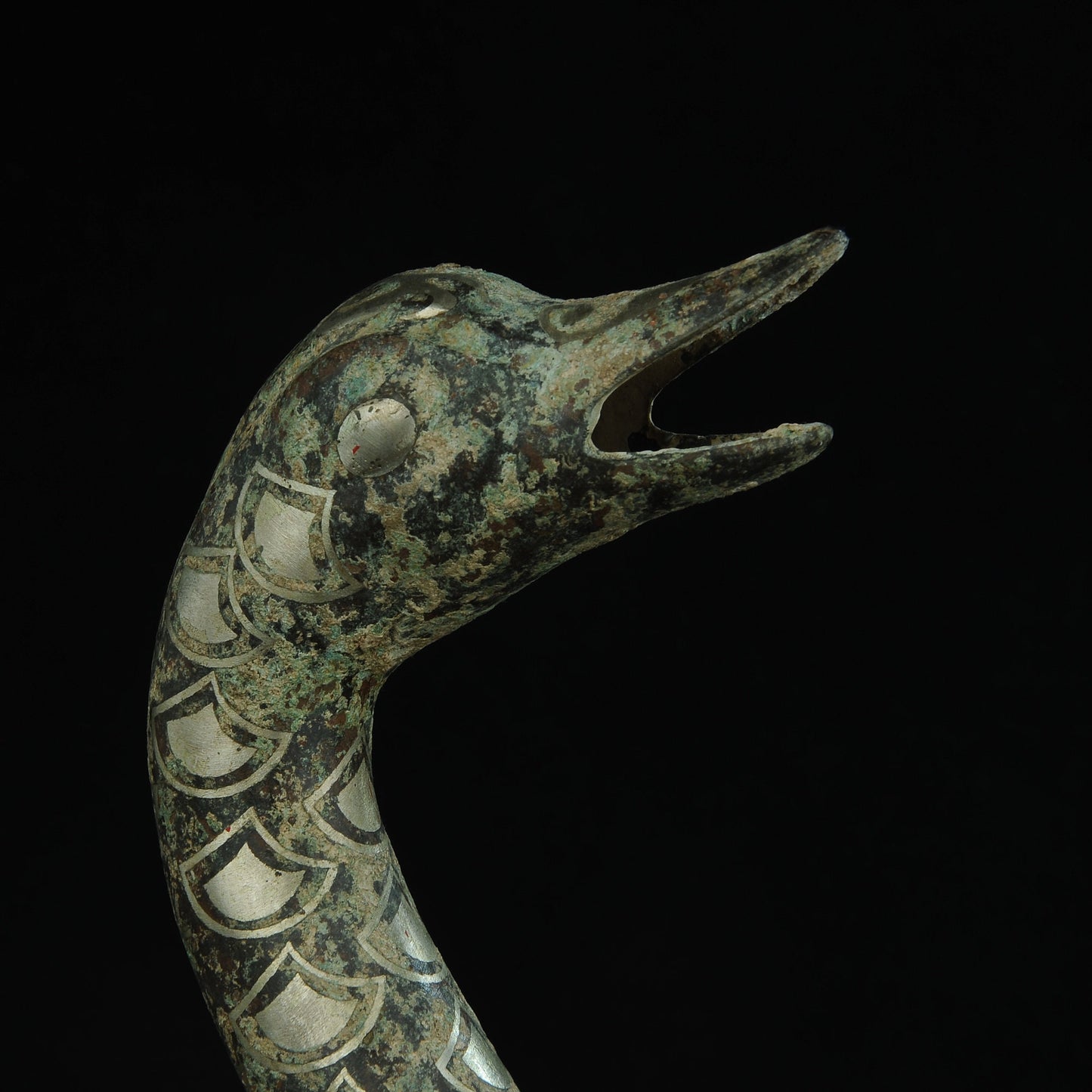 Ancient Asian bronzes, bronze flower animals, bronze ducks