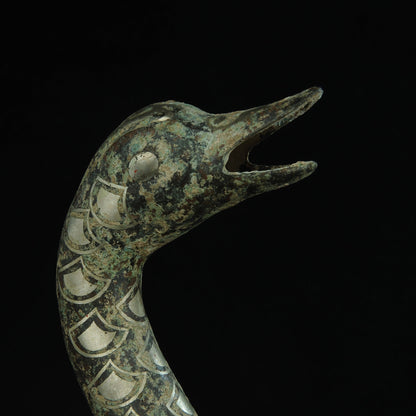 Ancient Asian bronzes, bronze flower animals, bronze ducks