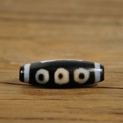 5 eyes dzi beads-Tibet/Himalayan Agate Dzi,Rosary,Tibet Dzi,beads,agate beads,rosary beads amulet,nepal,blessing beads,Gift,bead necklace