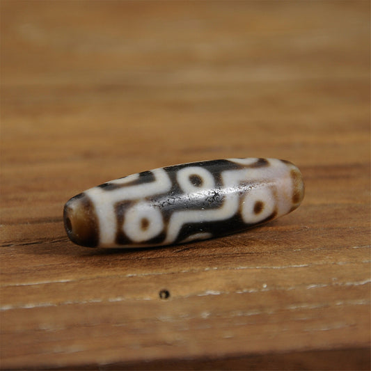 9 eyes dzi beads-Tibet/Himalayan Agate Dzi,Rosary,Tibet Dzi,beads,agate beads,rosary beads amulet,nepal,blessing beads,Gift,bead necklace