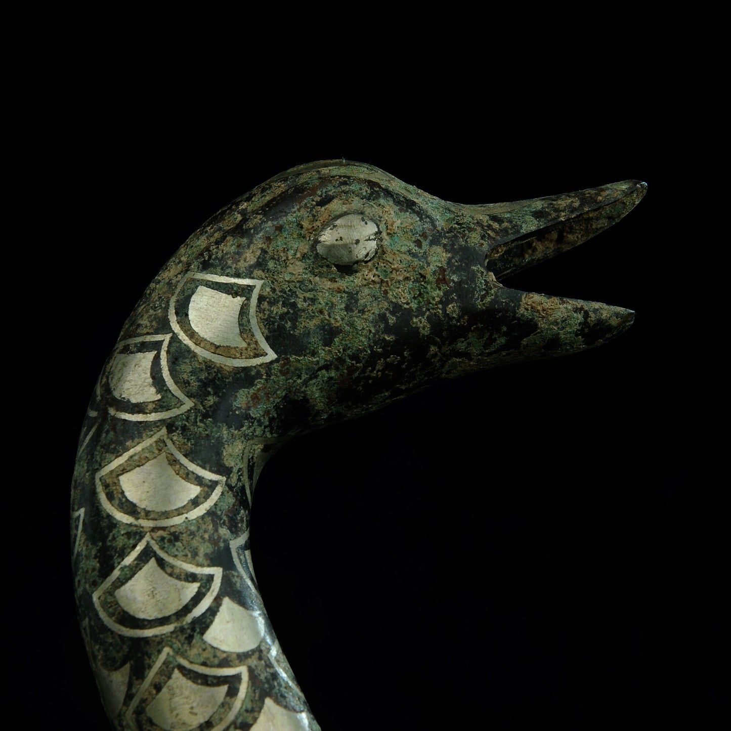Ancient Asian bronzes, bronze flower animals, bronze ducks