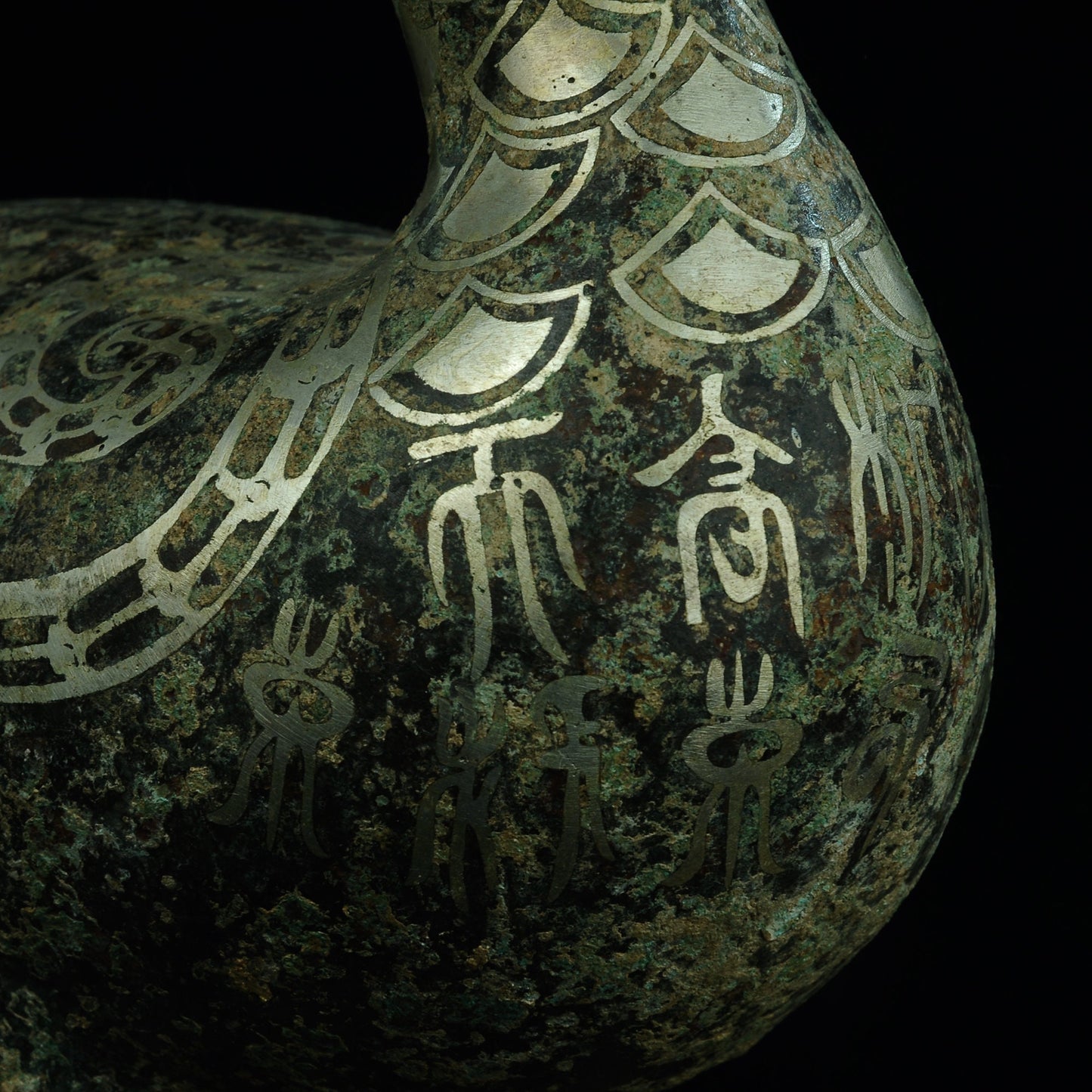 Ancient Asian bronzes, bronze flower animals, bronze ducks