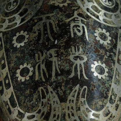 Ancient Asian bronzes, bronze flower animals, bronze ducks