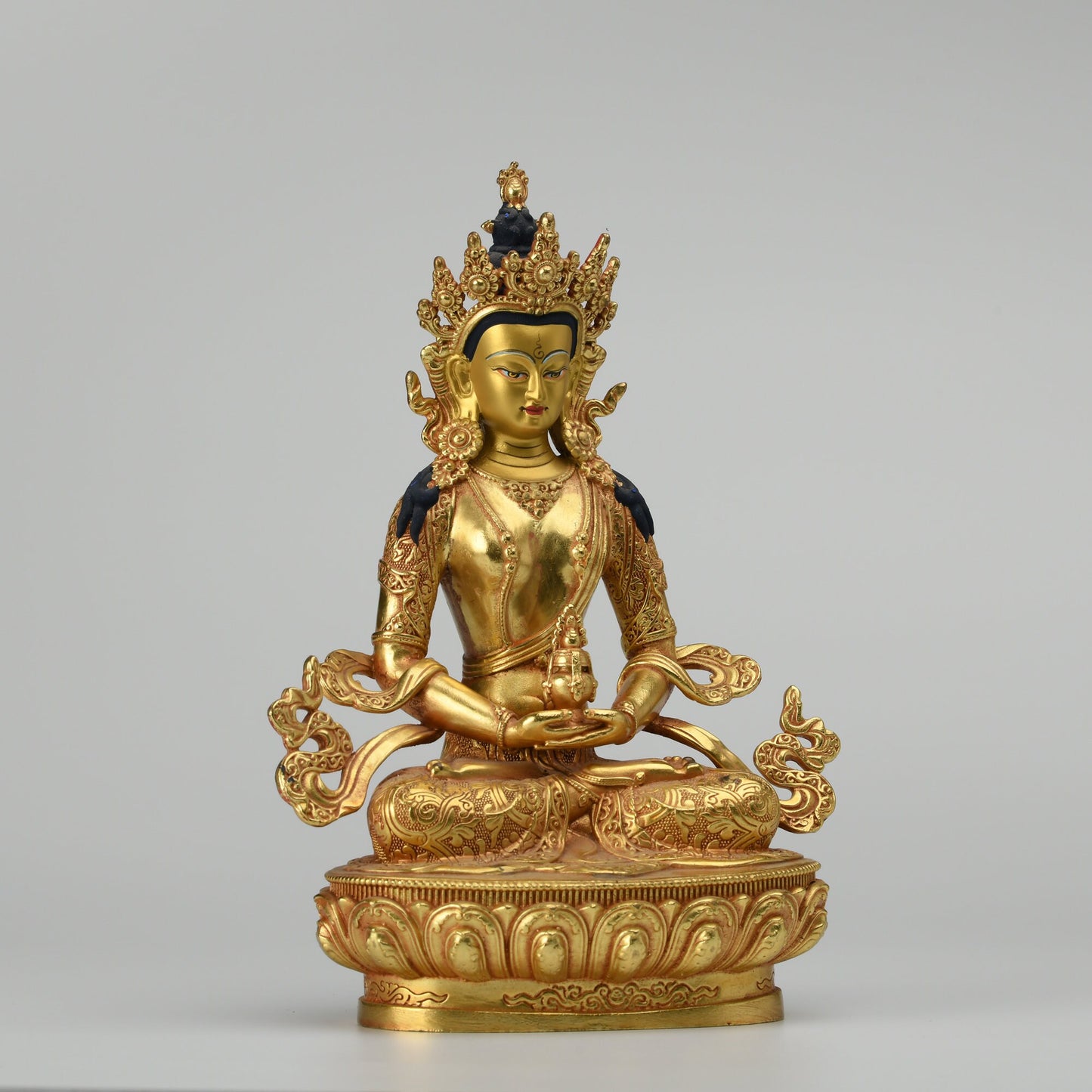 Amitayus Buddha Statue: Bronze Longevity Buddha, Blessing Ceremony