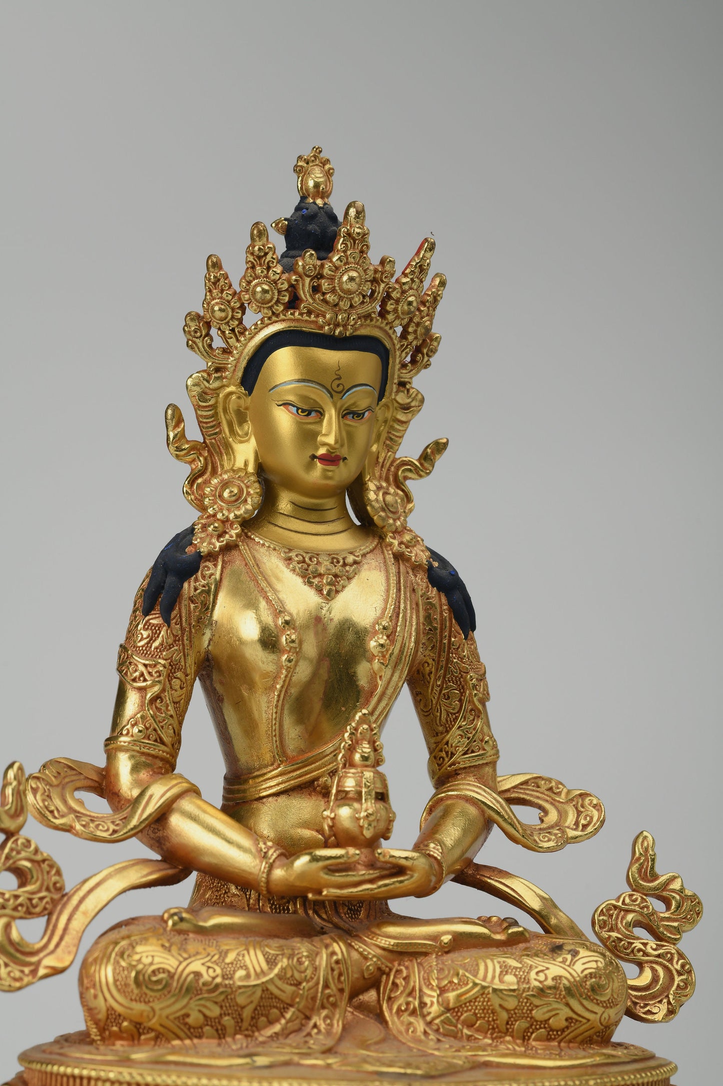 Amitayus Buddha Statue: Bronze Longevity Buddha, Blessing Ceremony