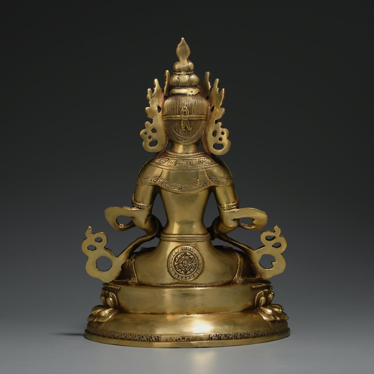 Amitayus Buddha Statue: Bronze Blessing Ceremony Decor