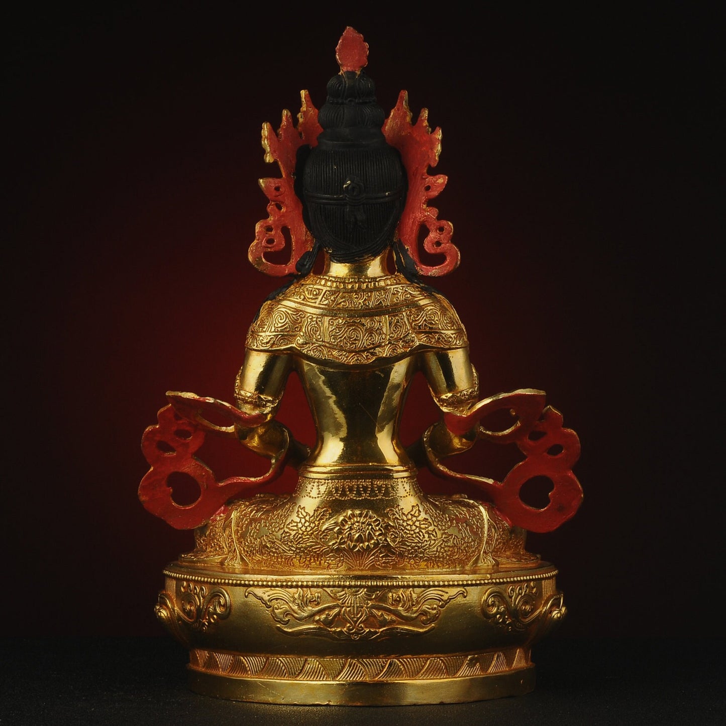 Amitayus Buddha Statue: Bronze Longevity Buddha, Blessing Ceremony Gift