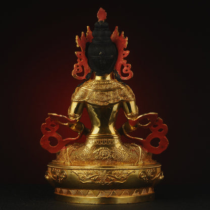 Amitayus Buddha Statue: Bronze Longevity Buddha, Blessing Ceremony Gift