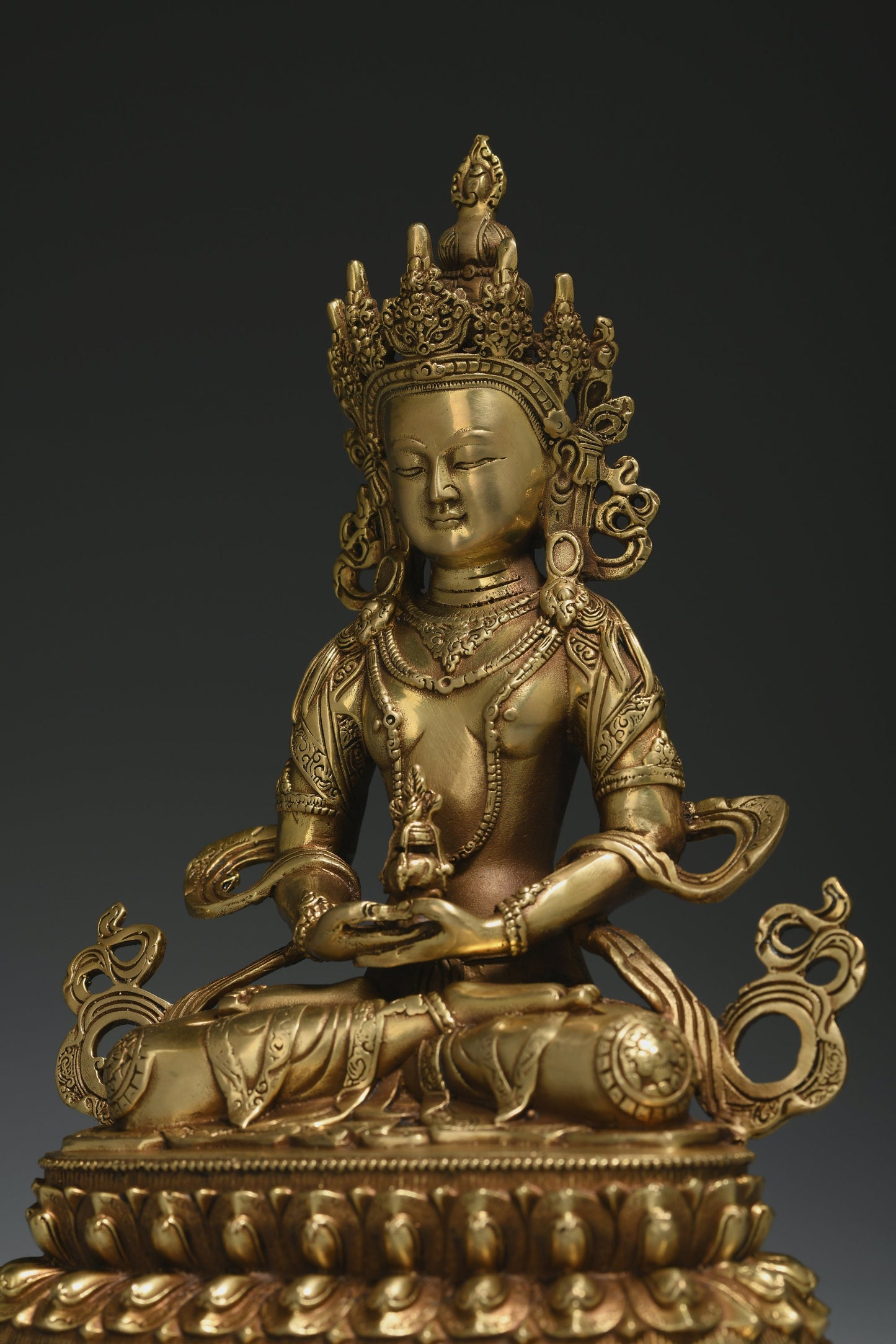 Amitayus Buddha Statue: Bronze Blessing Ceremony Decor