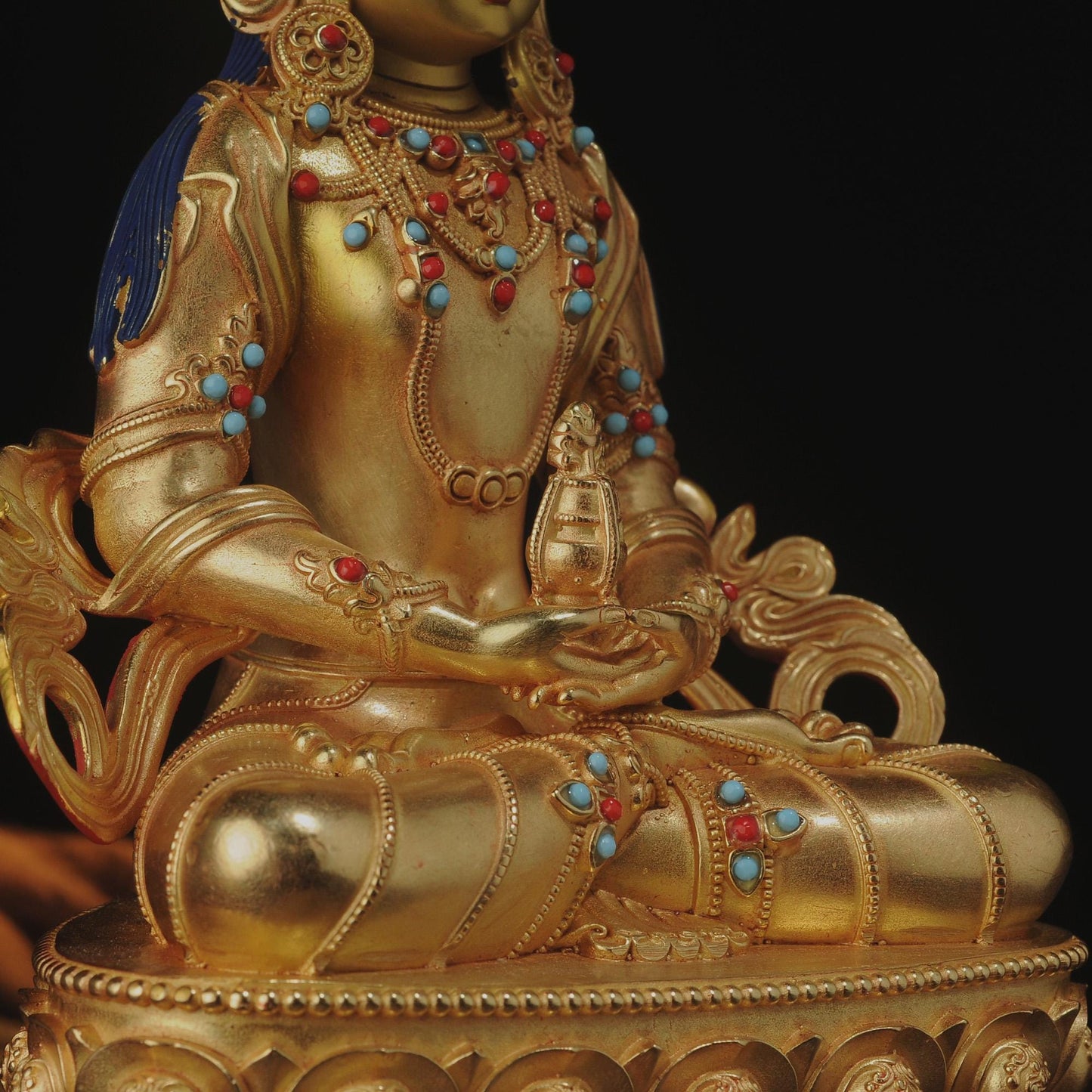 Amitayus Buddha Statue: Bronze Longevity Buddha, Blessing Ceremony