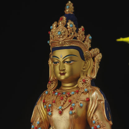Amitayus Buddha Statue: Bronze Longevity Buddha, Blessing Ceremony