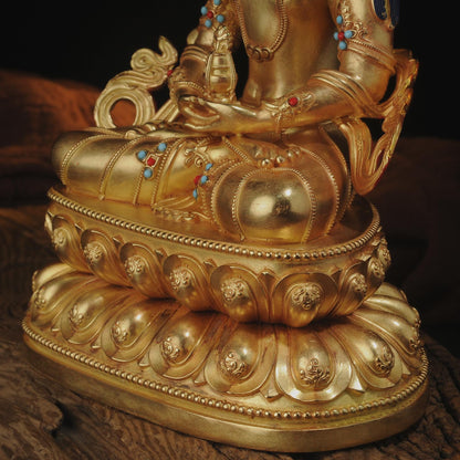 Amitayus Buddha Statue: Bronze Longevity Buddha, Blessing Ceremony