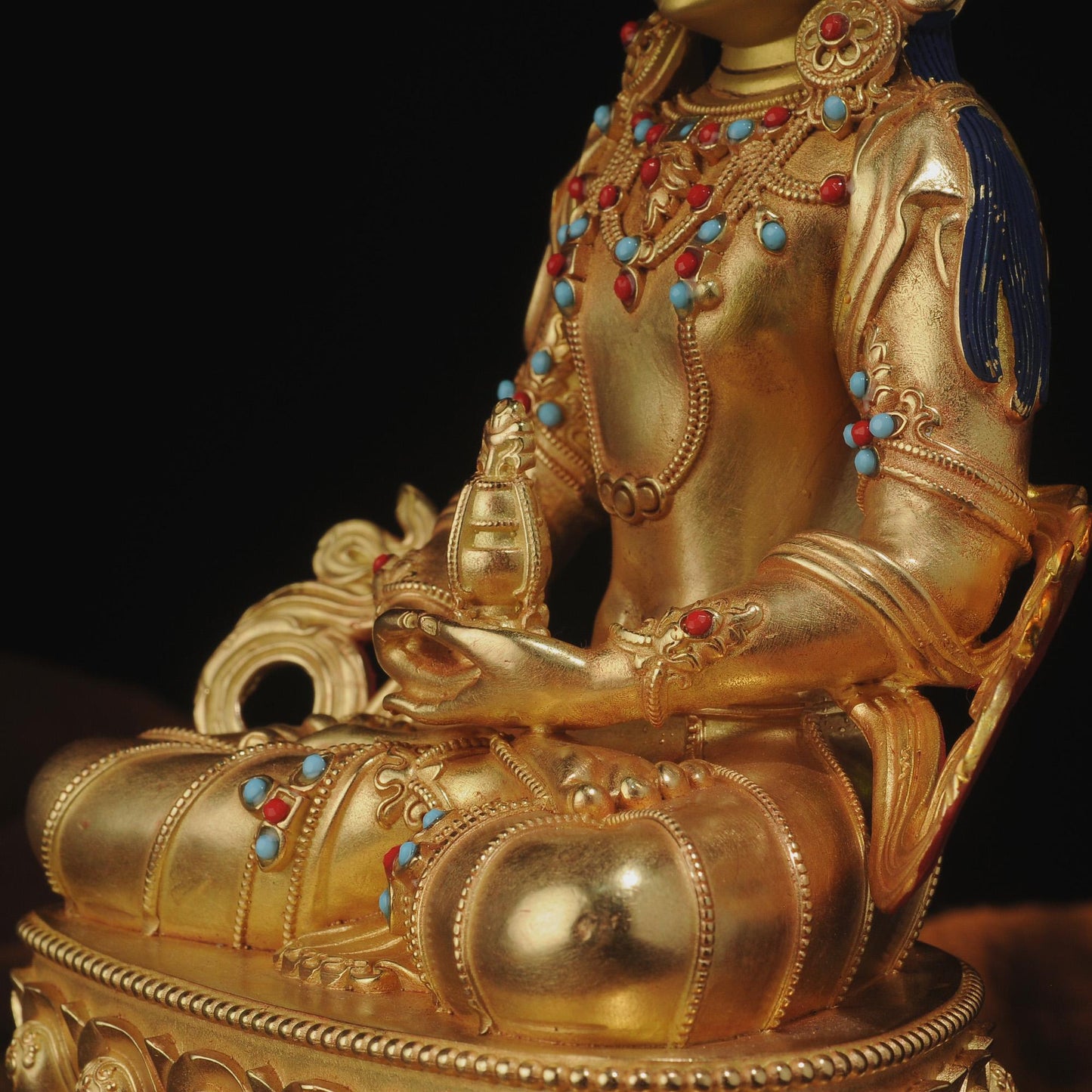 Amitayus Buddha Statue: Bronze Longevity Buddha, Blessing Ceremony
