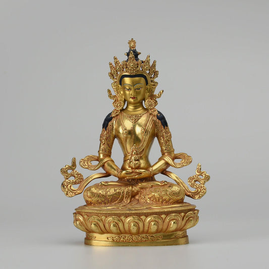 Amitayus Buddha Statue: Bronze Longevity Buddha, Blessing Ceremony