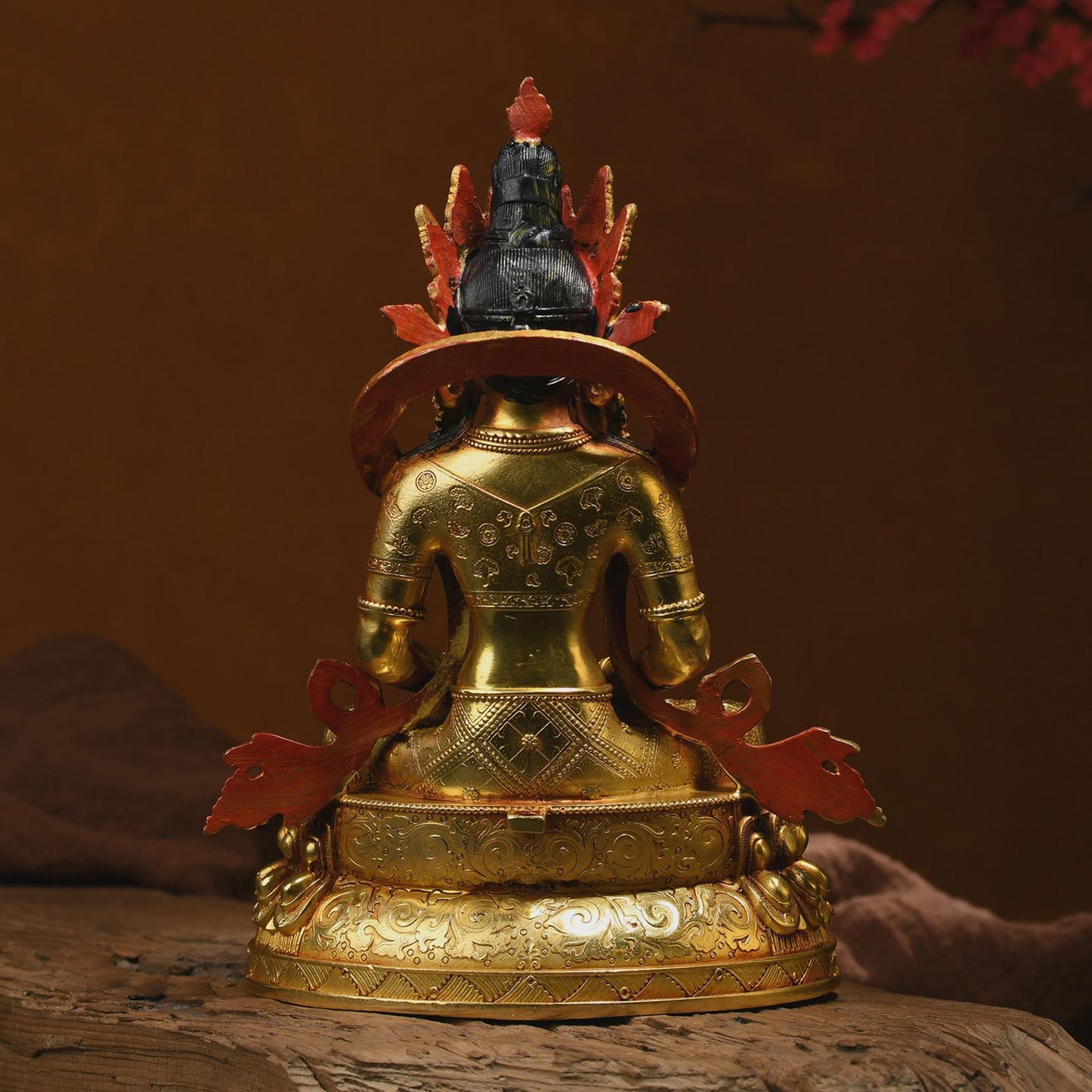 Amitayus Buddha Statue: Bronze Longevity Buddha, Blessing Ceremony