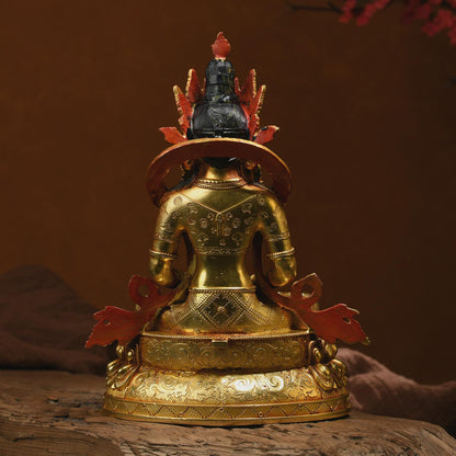 Amitayus Buddha Statue: Bronze Longevity Buddha, Blessing Ceremony